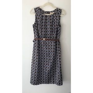 Michael Kors Geometric Print Dress